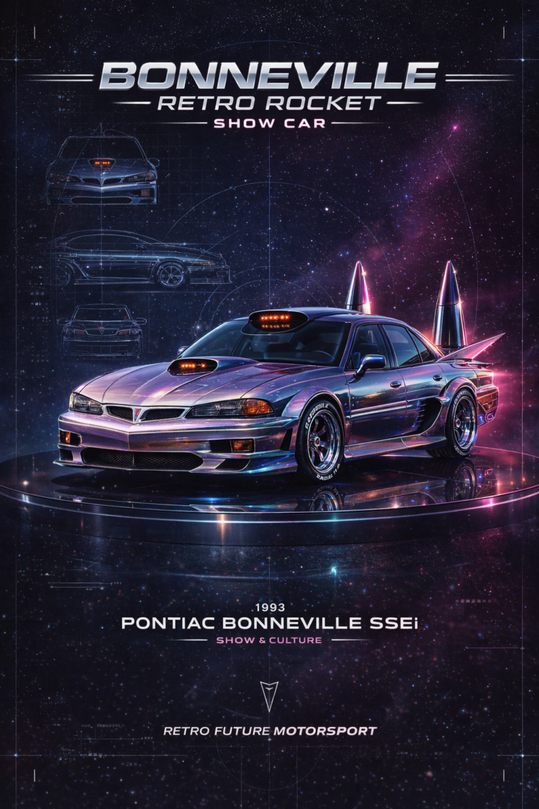 Bonneville Retro Rocket Show Car collector item