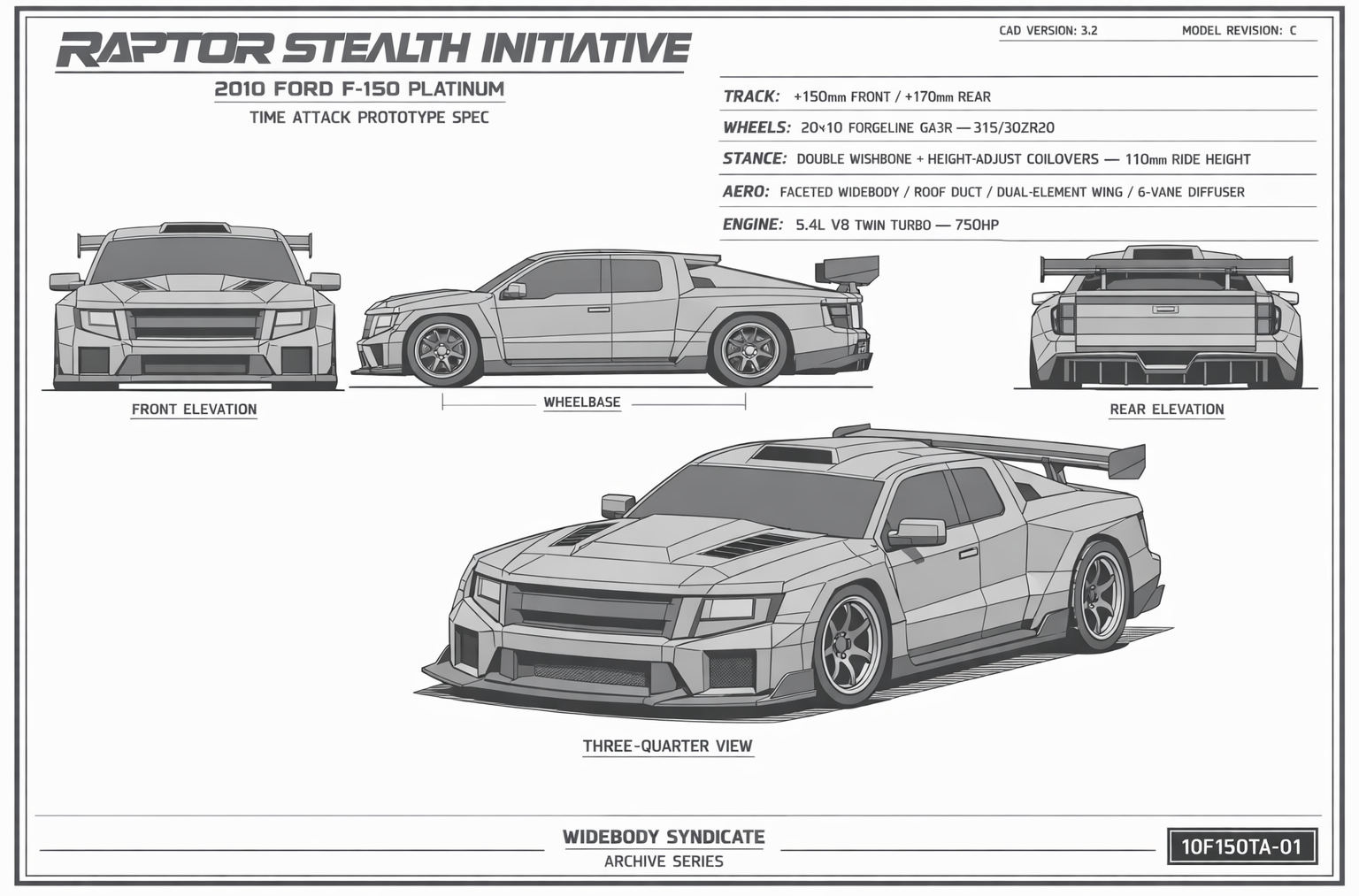 Raptor Stealth Initiative blueprint