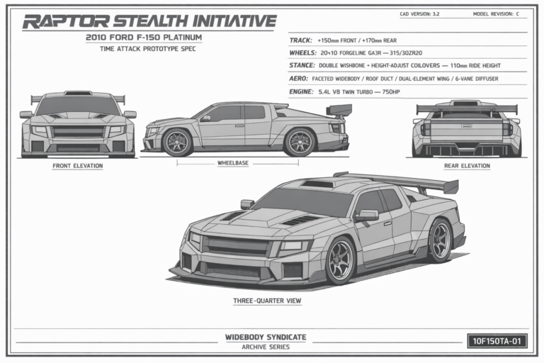 Raptor Stealth Initiative blueprint
