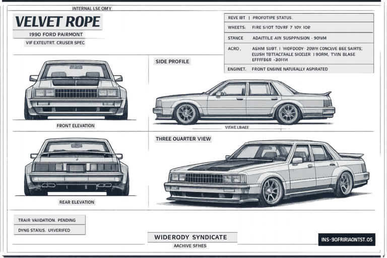 The Velvet Rope Nightlife Cruiser blueprint