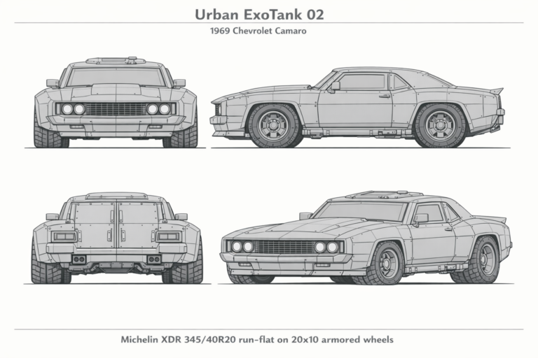 Urban ExoTank blueprint