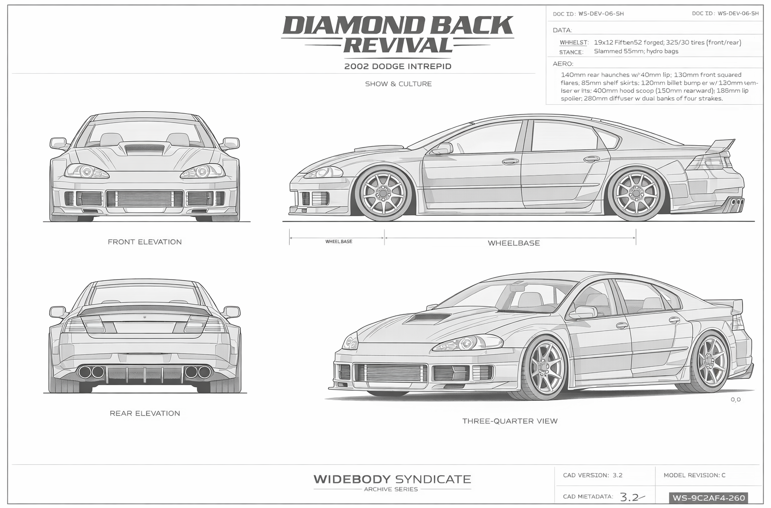 Diamond Back Revival blueprint