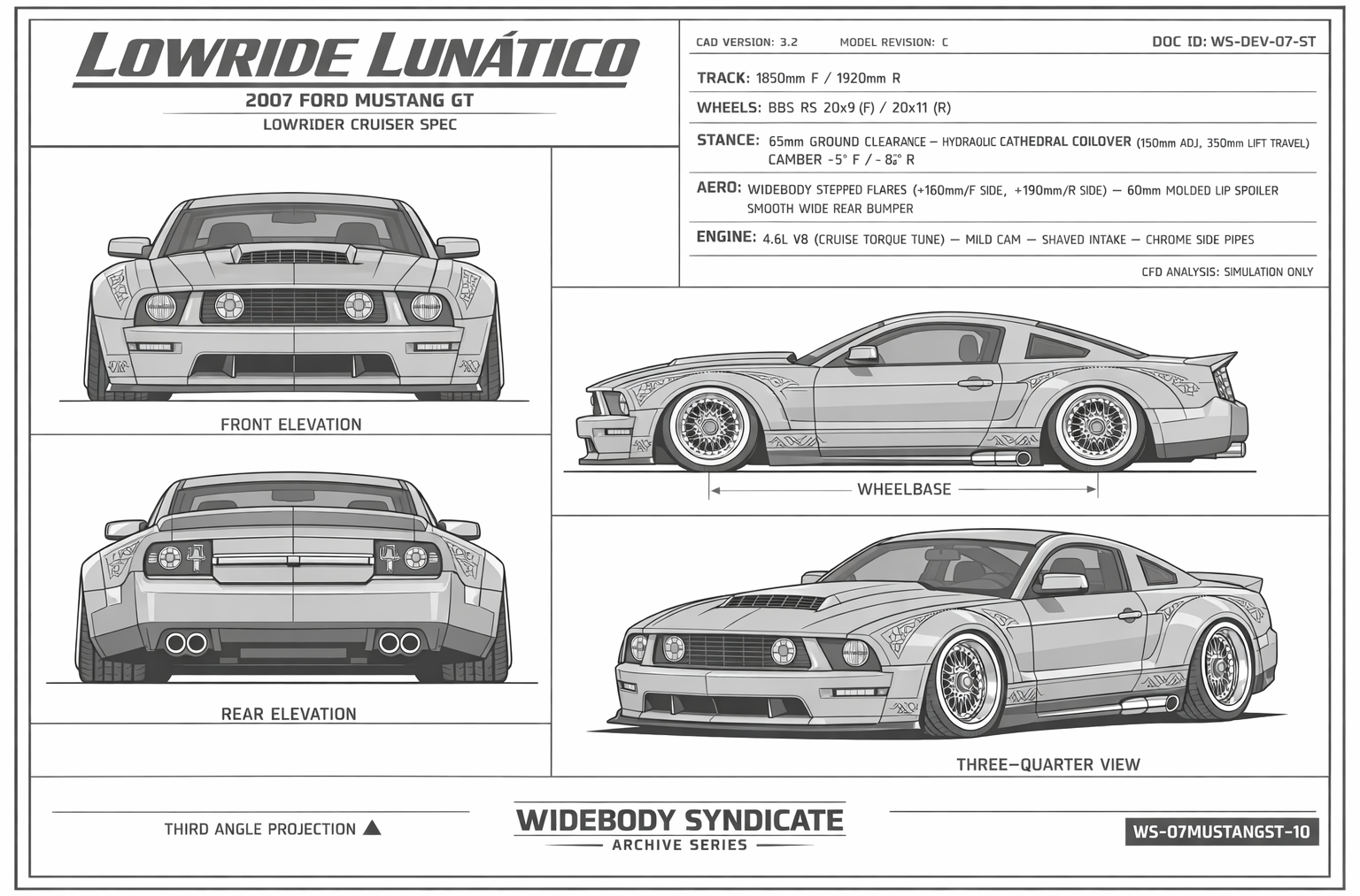 Lowride Lunático blueprint