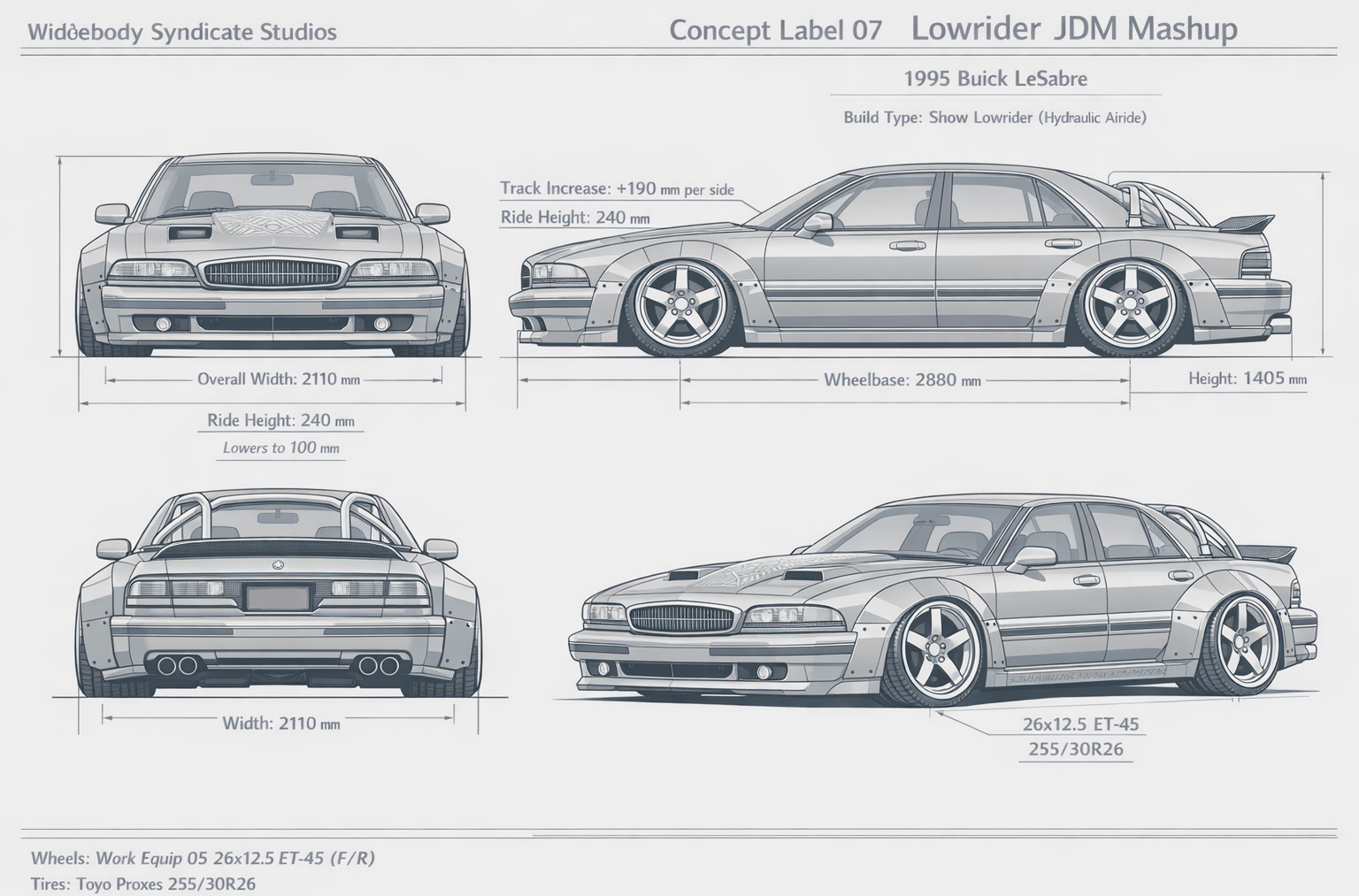 Lowrider JDM Mashup blueprint