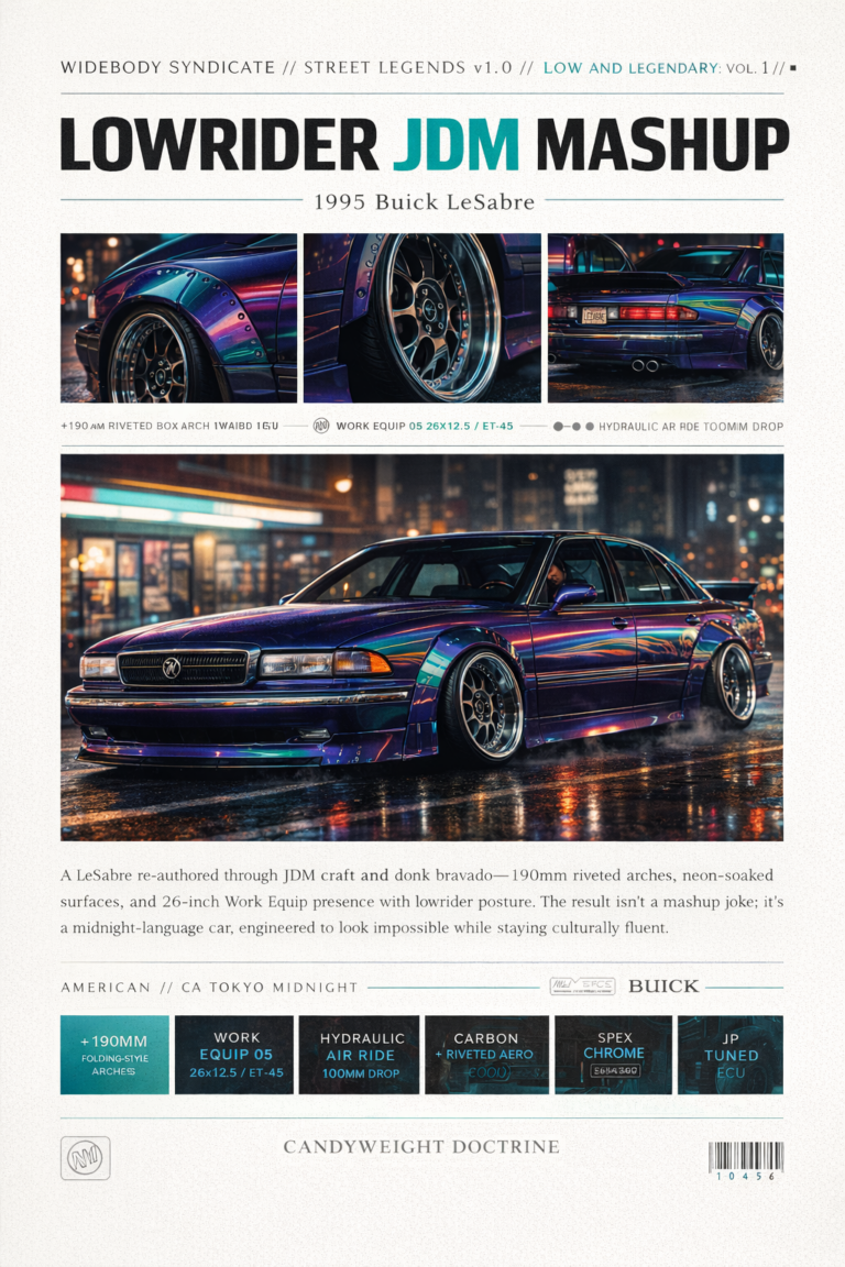 Lowrider JDM Mashup collector item