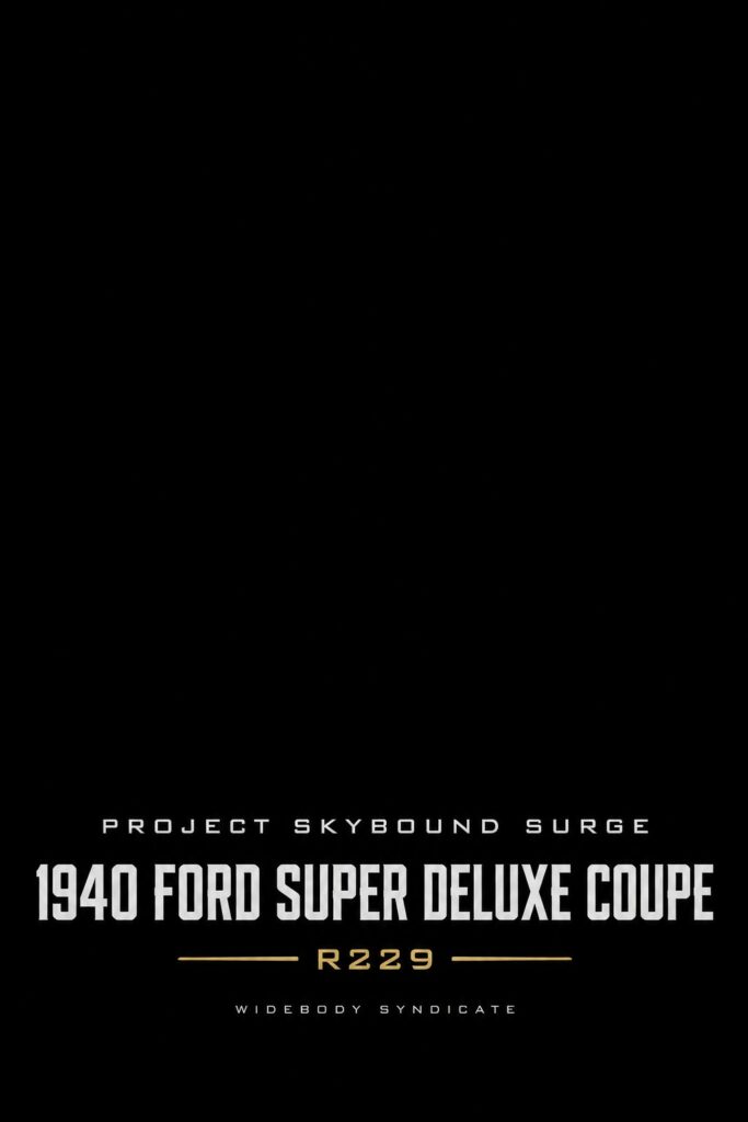 1940 Ford Super Deluxe Coupe