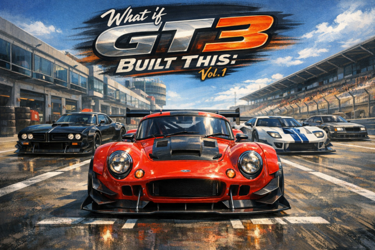 What if GT3 Built This: Vol. 1