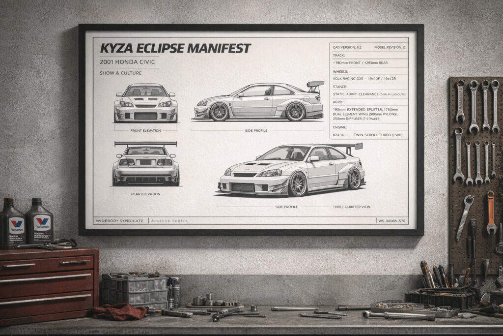 2001 Honda Civic — Blueprint Studies