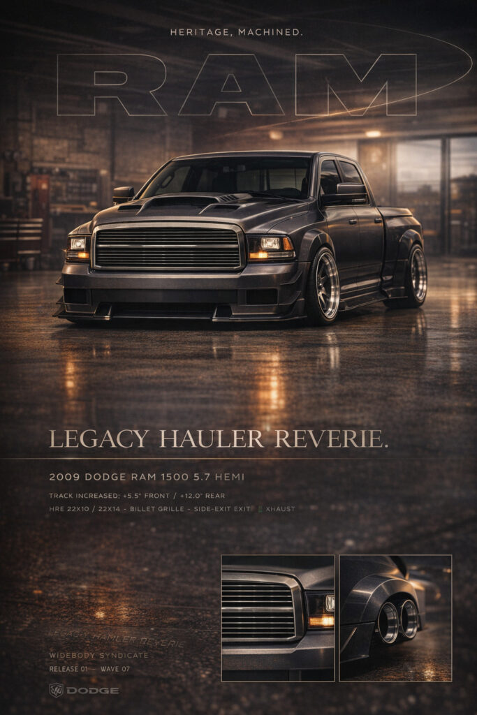 2009 Dodge Ram 1500 5.7 Hemi Wave Photography