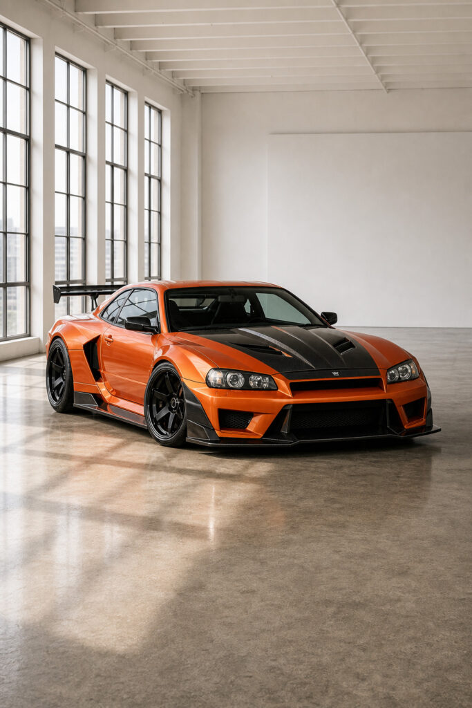 1999 Nissan Skyline GT-R R34 Photography Studio