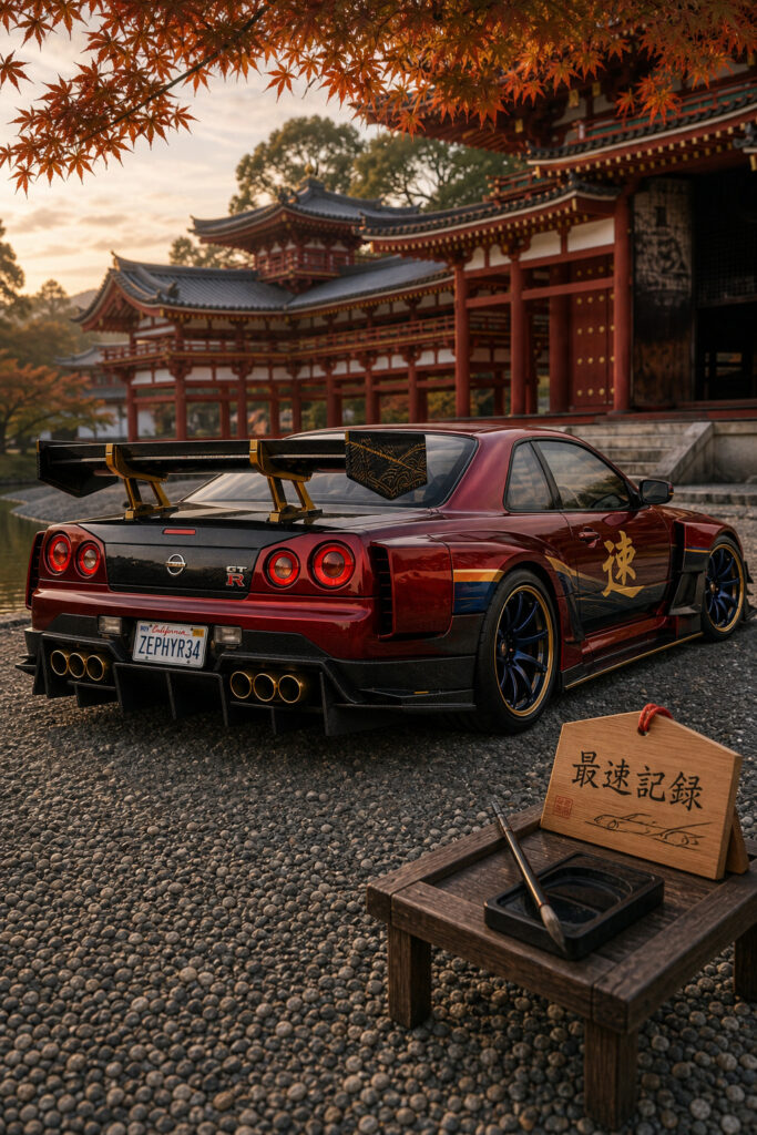 1999 Nissan Skyline GT-R R34 Photography Studio
