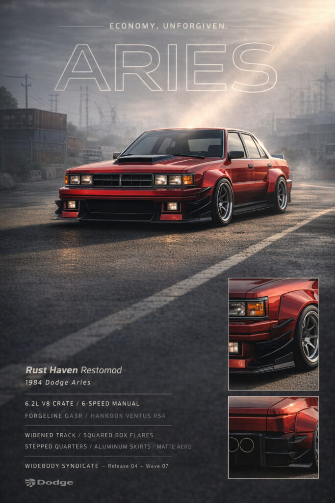 1984 Dodge Aries Wave Photography