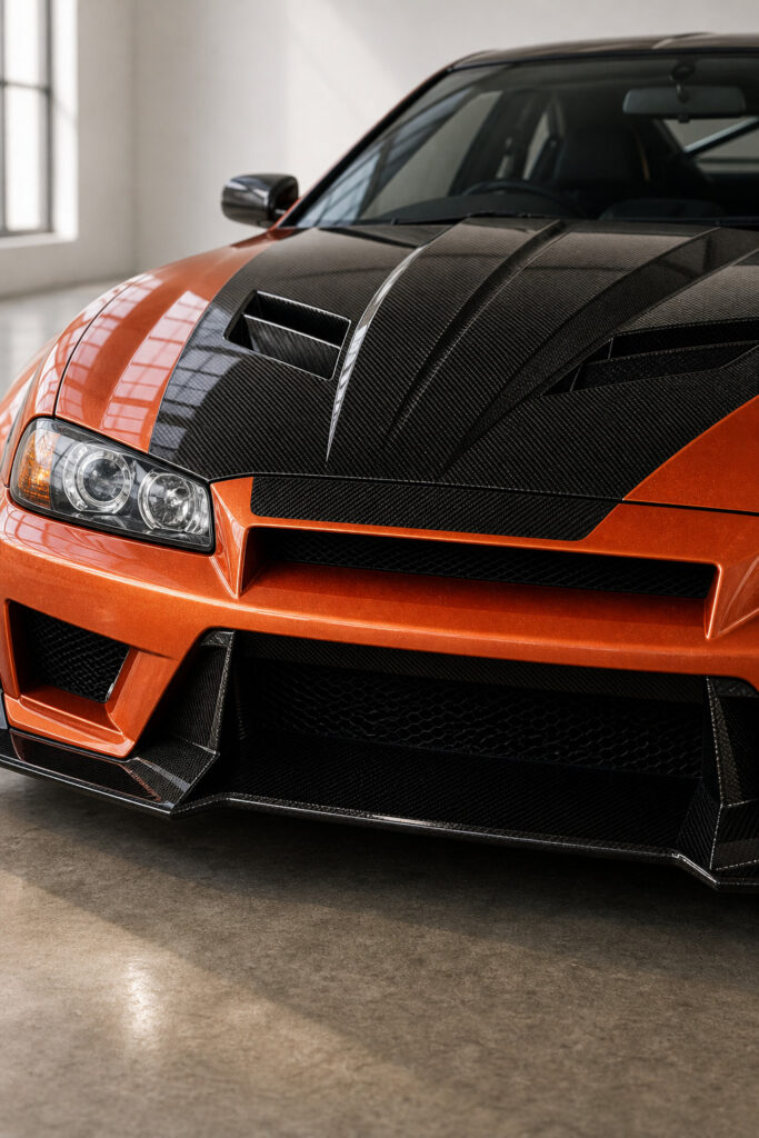 1999 Nissan Skyline GT-R R34 Photography Studio