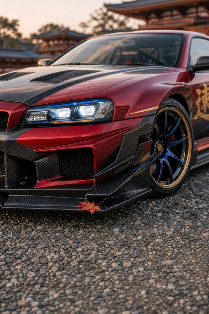 1999 Nissan Skyline GT-R R34 Photography Studio