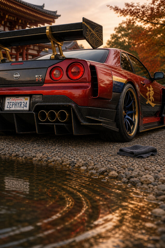 1999 Nissan Skyline GT-R R34 Photography Studio