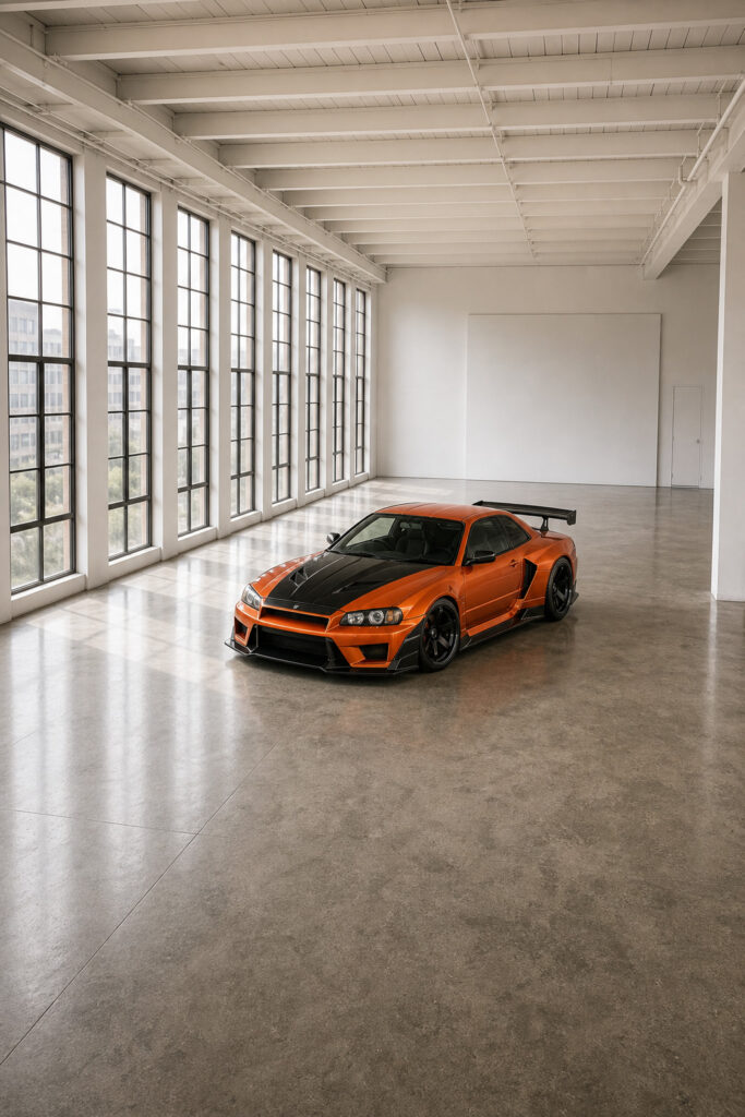 1999 Nissan Skyline GT-R R34 Photography Studio