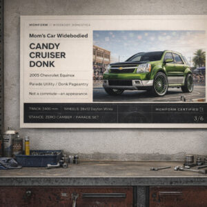 2005 Chevrolet Equinox Candy Cruiser Donk Collectible Poster