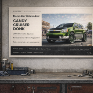 2005 Chevrolet Equinox Candy Cruiser Donk Collectible Poster