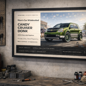 2005 Chevrolet Equinox Candy Cruiser Donk Framed Collectible Poster