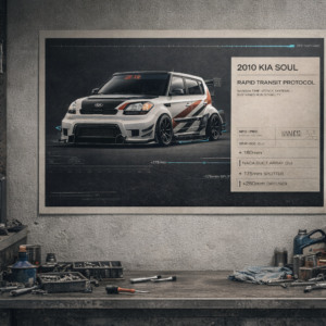 2010 Kia Soul Rapid Transit Protocol Collectible Poster