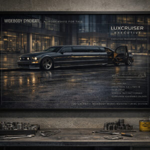 2007 Ford Mustang GT LuxCruiser Executive Framed Collectible Poster
