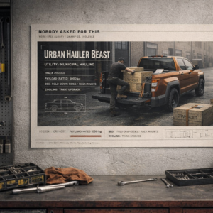 2010 Honda CR-V Urban Hauler Beast Collectible Poster