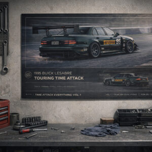 1995 Buick LeSabre Touring Time Attack Collectible Poster