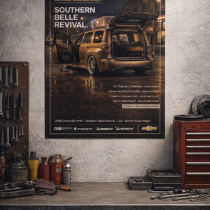 2008 Chevrolet HHR Southern Belle Revival Collectible Poster
