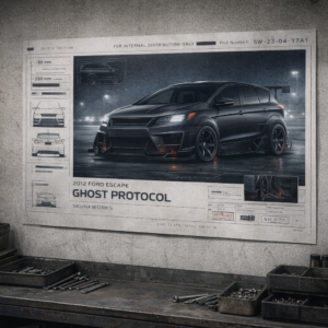 2012 Ford Escape Ghost Protocol Collectible Poster