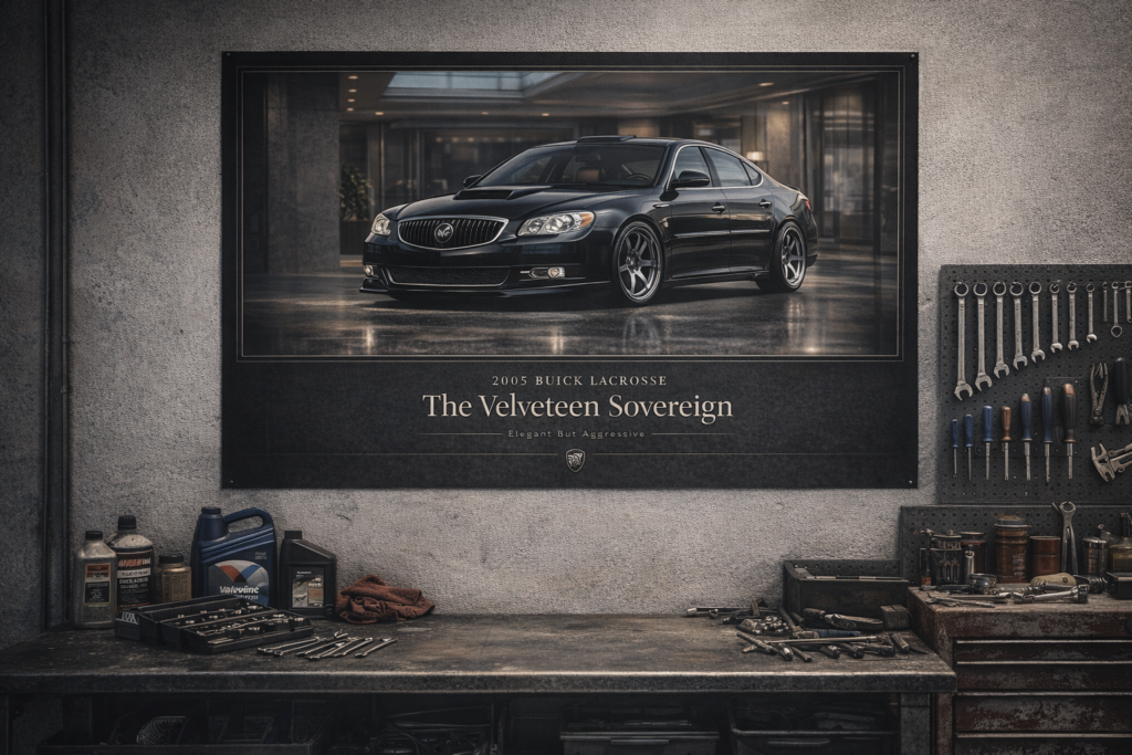 2005 Buick LaCrosse The Velveteen Sovereign Collectible Poster