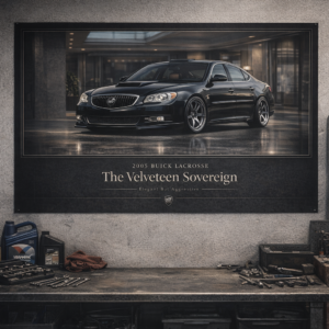 2005 Buick LaCrosse The Velveteen Sovereign Collectible Poster