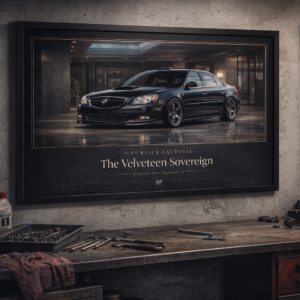 2005 Buick LaCrosse The Velveteen Sovereign Framed Collectible Poster