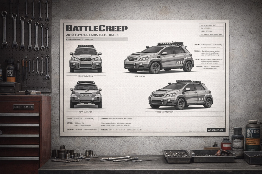 Yaris BattleCreep