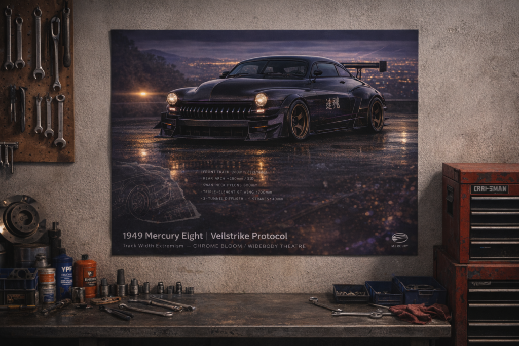 1949 Mercury Eight Veilstrike Protocol Collectible Poster