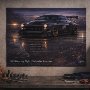 1949 Mercury Eight Veilstrike Protocol Collectible Poster