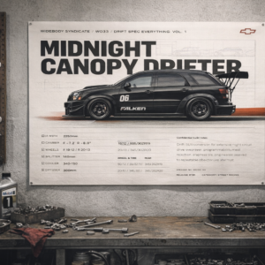 2005 Chevrolet Equinox Midnight Canopy Drifter Collectible Poster