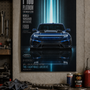 2010 Ford F-150 Platinum Nebula Vanguard Initiative Collectible Poster