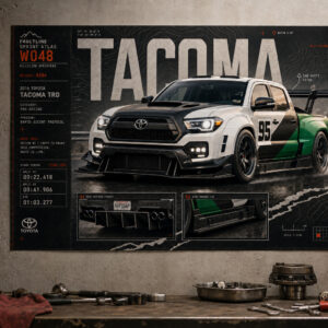 2016 Toyota Tacoma TRD Rapid Ascent Protocol Collectible Poster