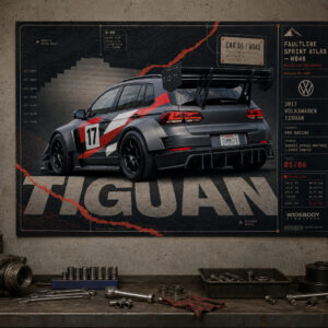 2017 Volkswagen Tiguan Summit Strike Protocol Collectible Poster