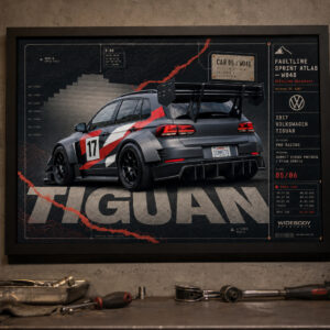 2017 Volkswagen Tiguan Summit Strike Protocol Framed Collectible Poster