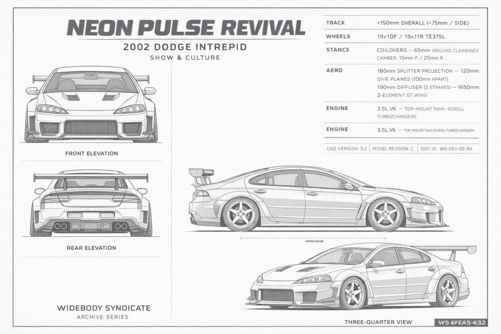 2002 Dodge Intrepid — Neon Pulse Revival blueprint