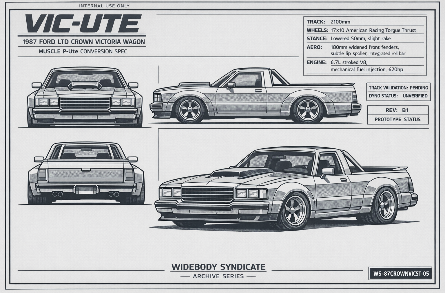 Classic Muscle P-Ute blueprint