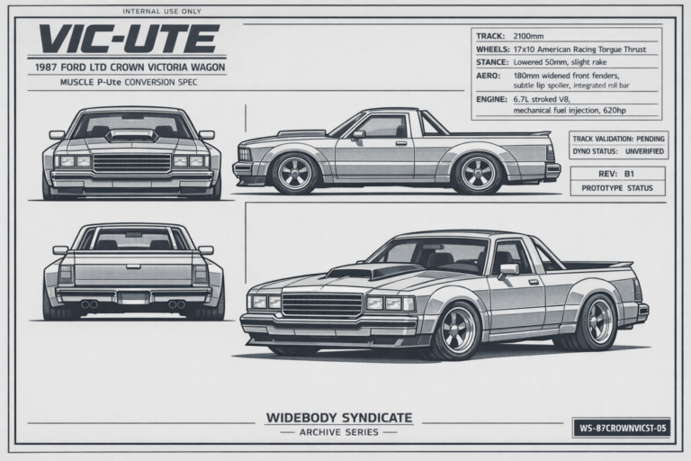 Classic Muscle P-Ute blueprint