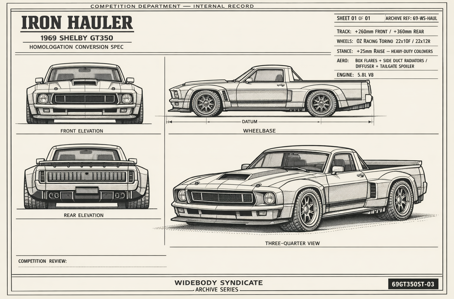 Iron Hauler Conversion blueprint