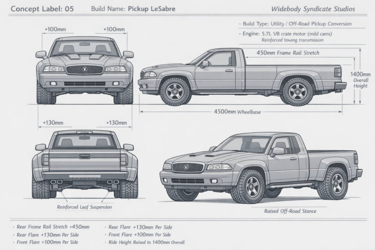 Pickup LeSabre blueprint