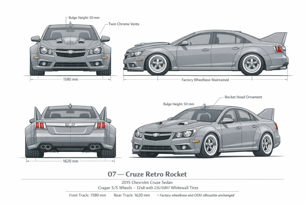 2015 Chevrolet Cruze Sedan blueprint