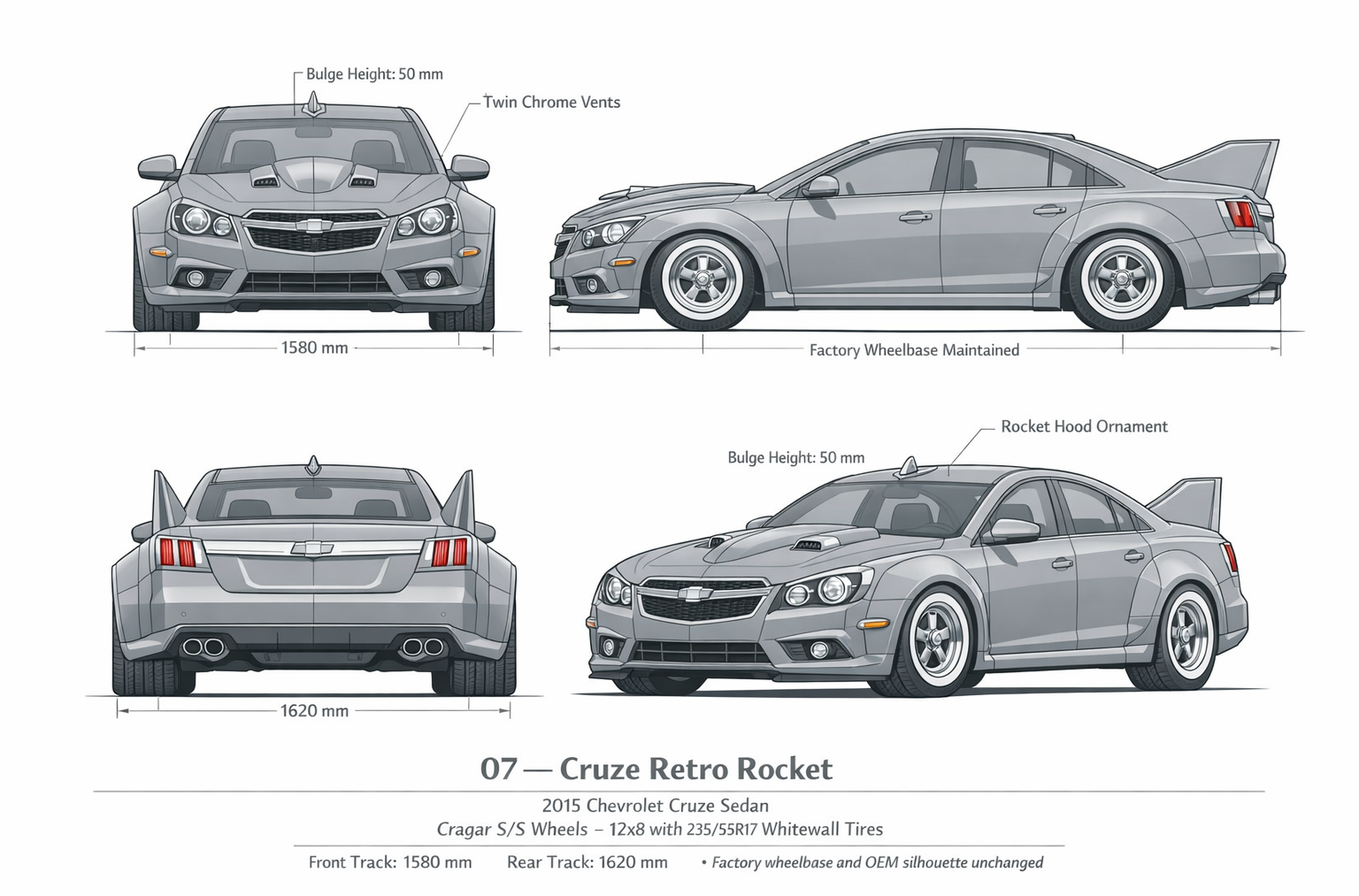 Cruze Retro Rocket blueprint