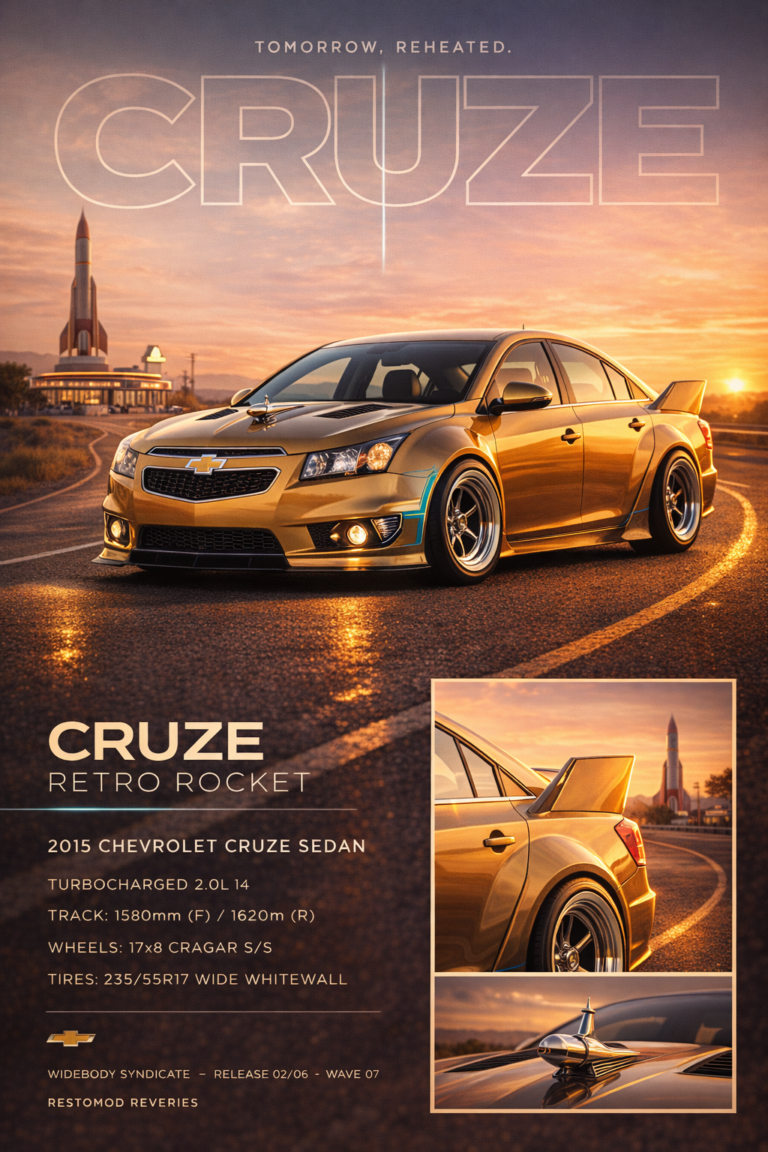 Cruze Retro Rocket collector item