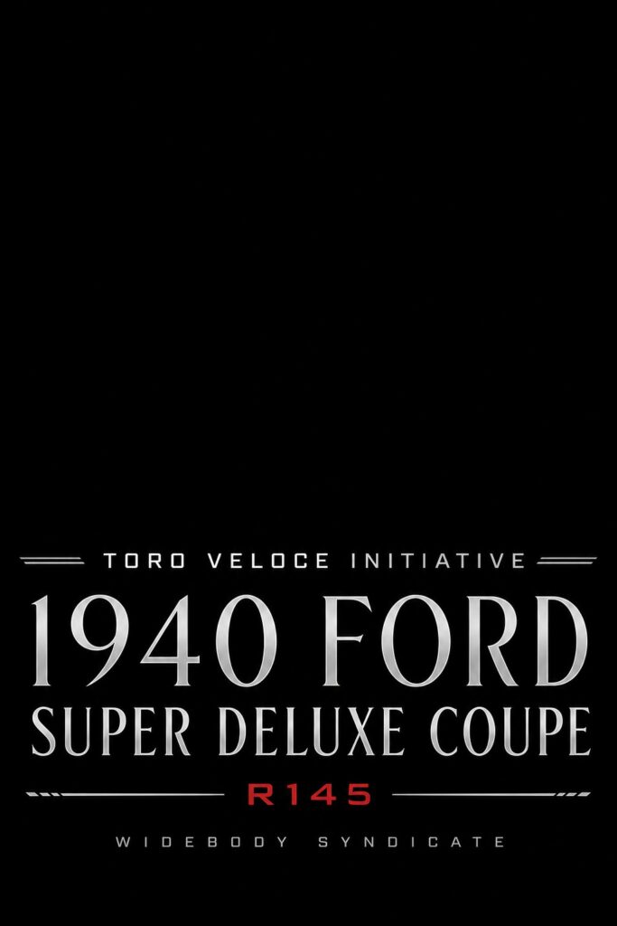 1940 Ford Super Deluxe Coupe