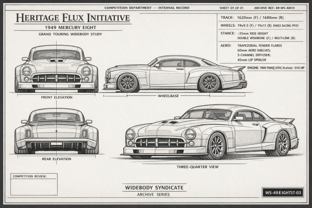 1949 Mercury Eight blueprint